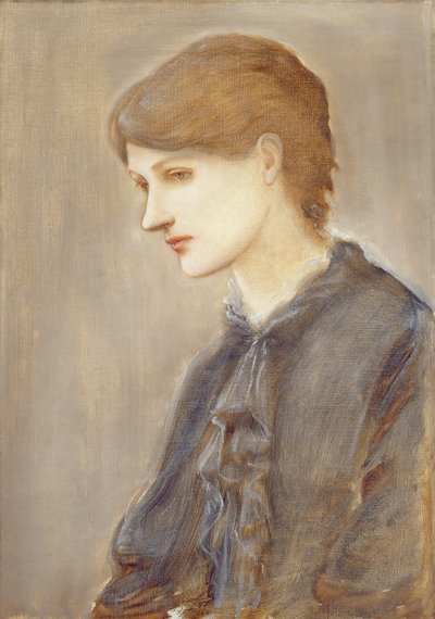 Portrait de Marie Spartali - Edward Burne Jones